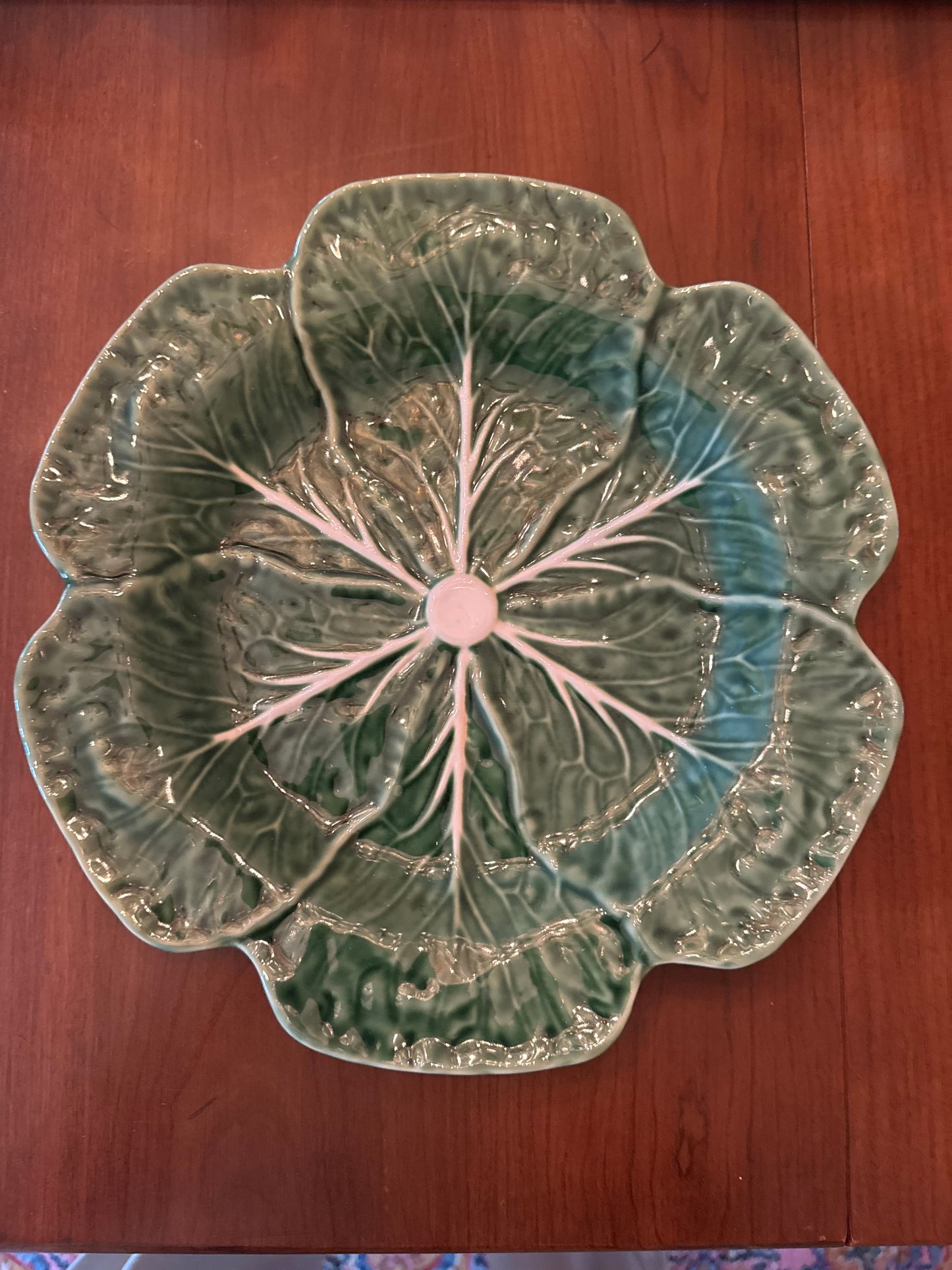 Green Cabbage Dinner Plate