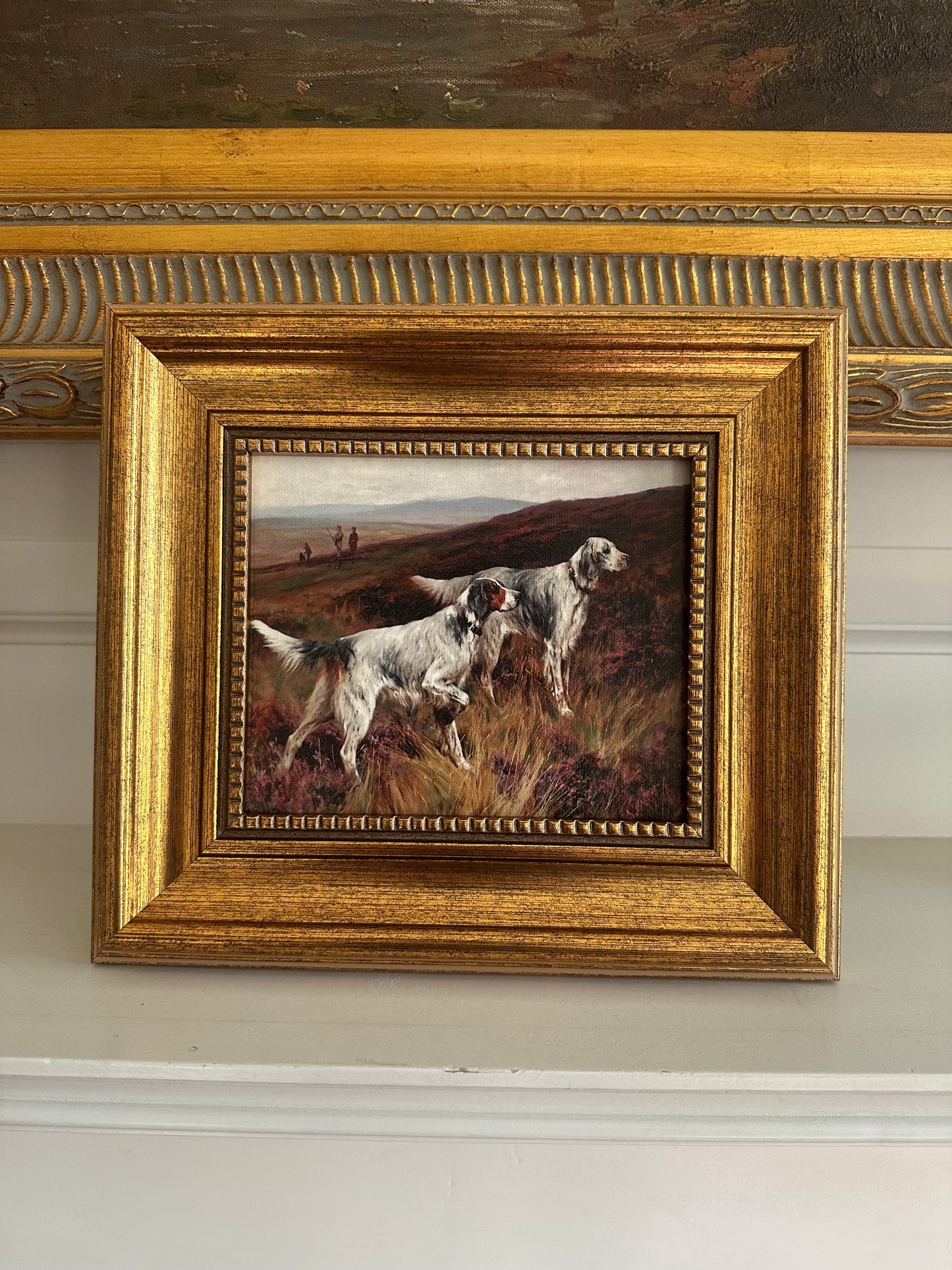 Two Setters on a Grouse Giclée