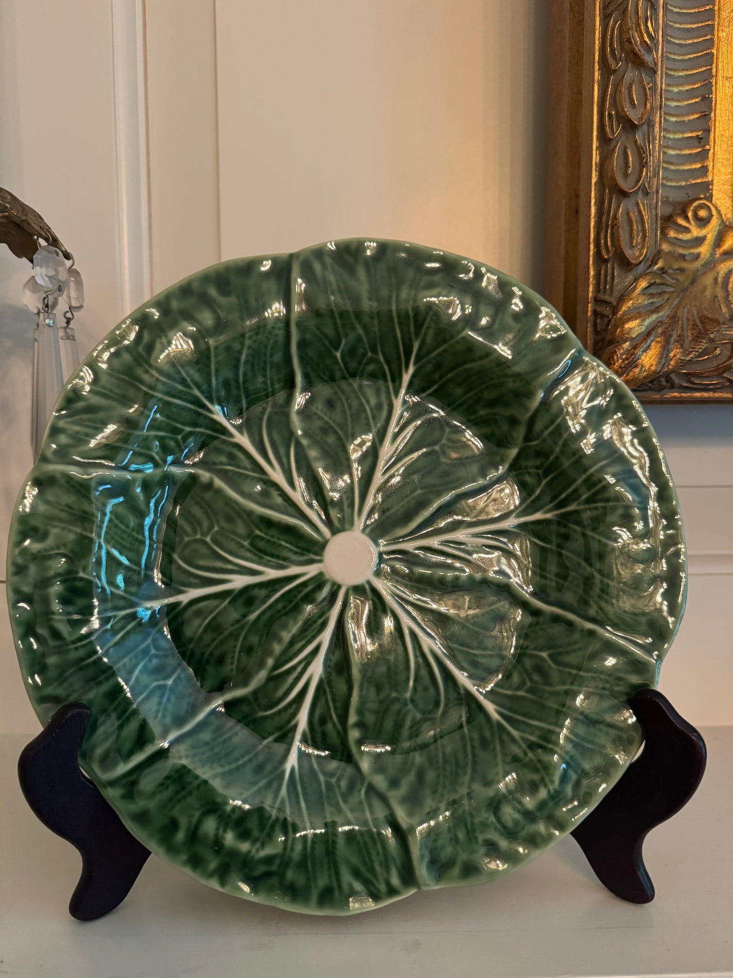 Green Cabbage Salad Plate