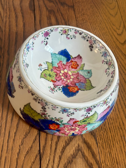 Dog Bowl, Tabacco Leaf