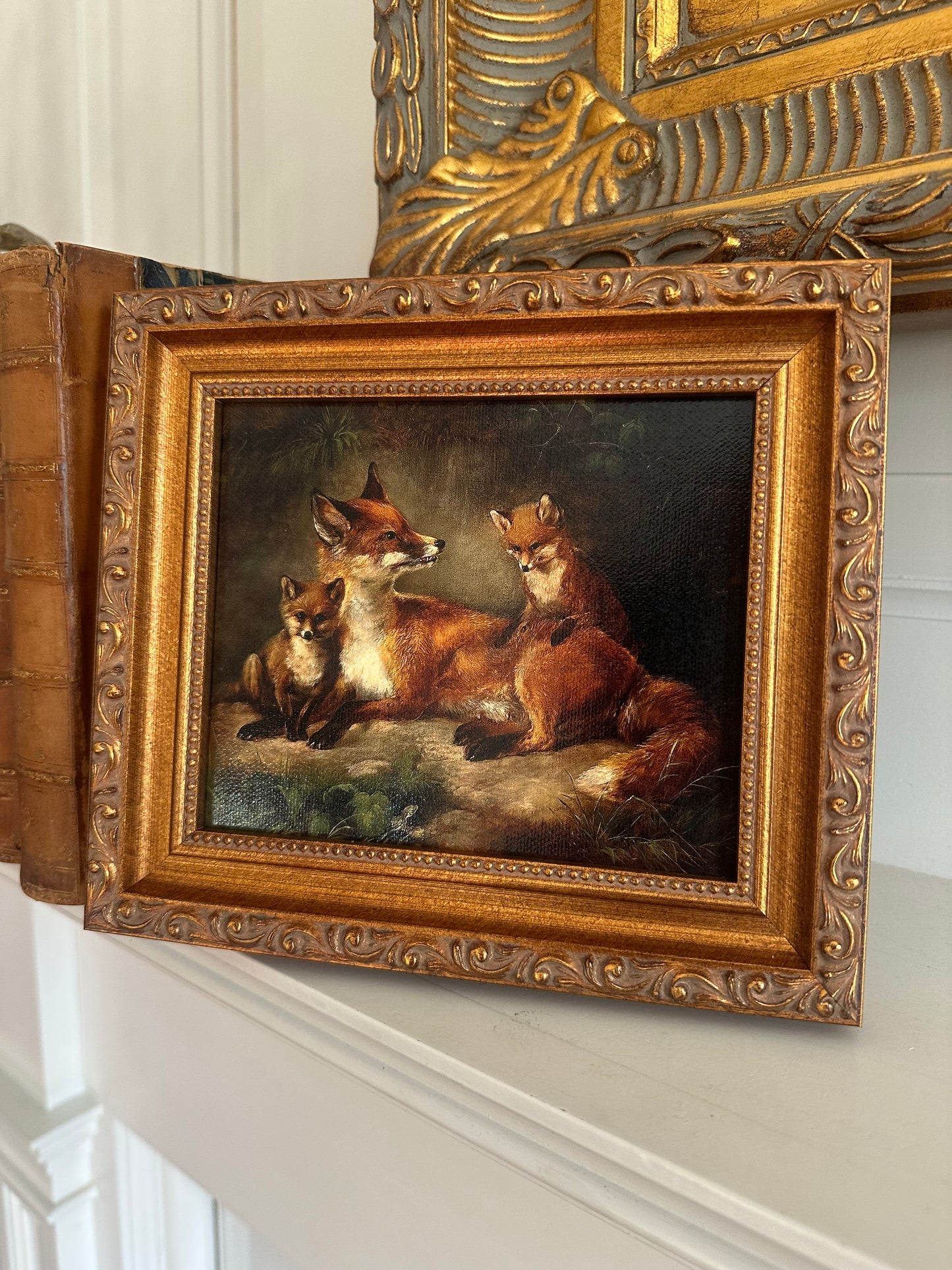Family of Foxes Giclée