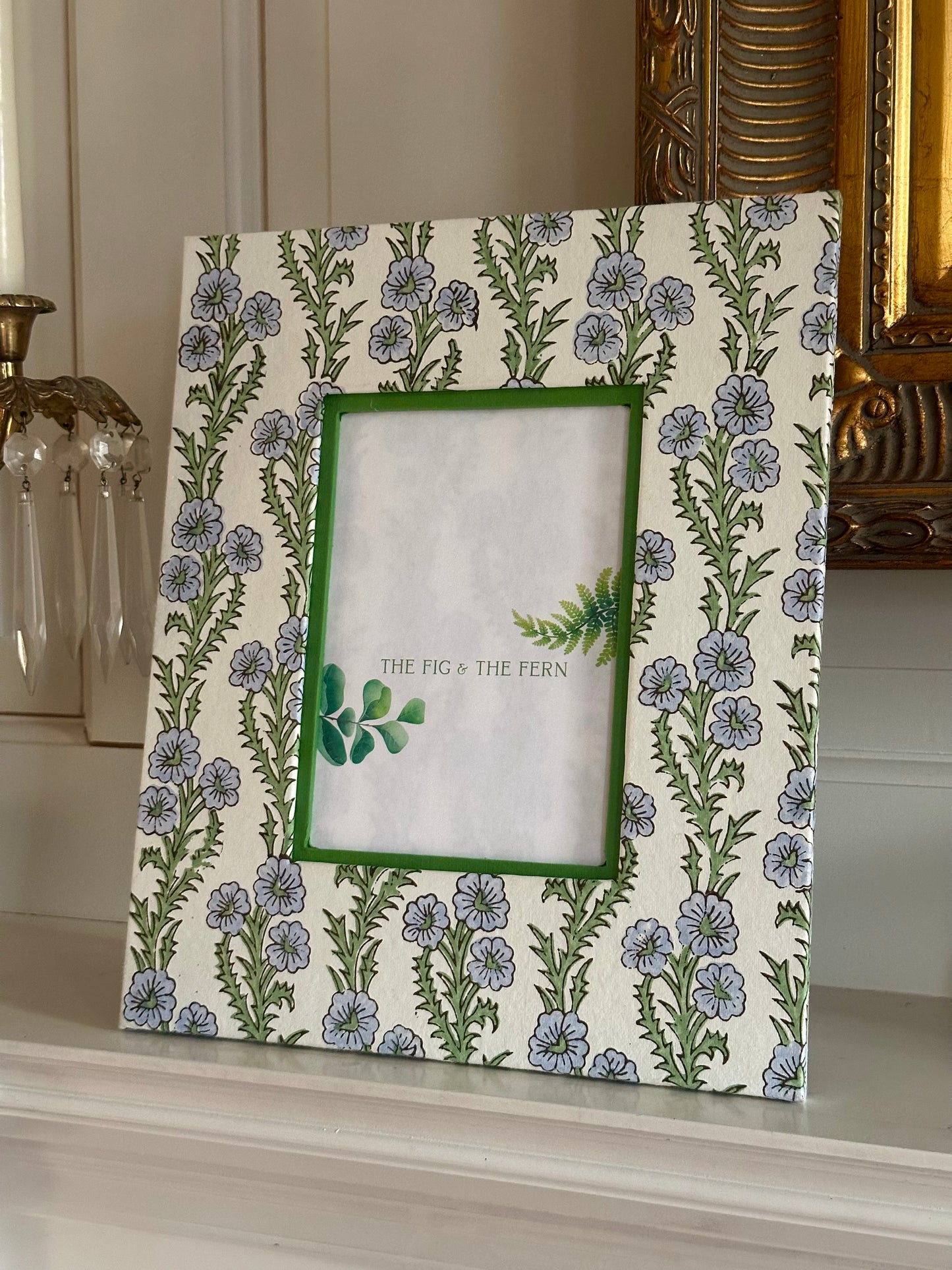 Picture Frame, Forget Me Not Blue
