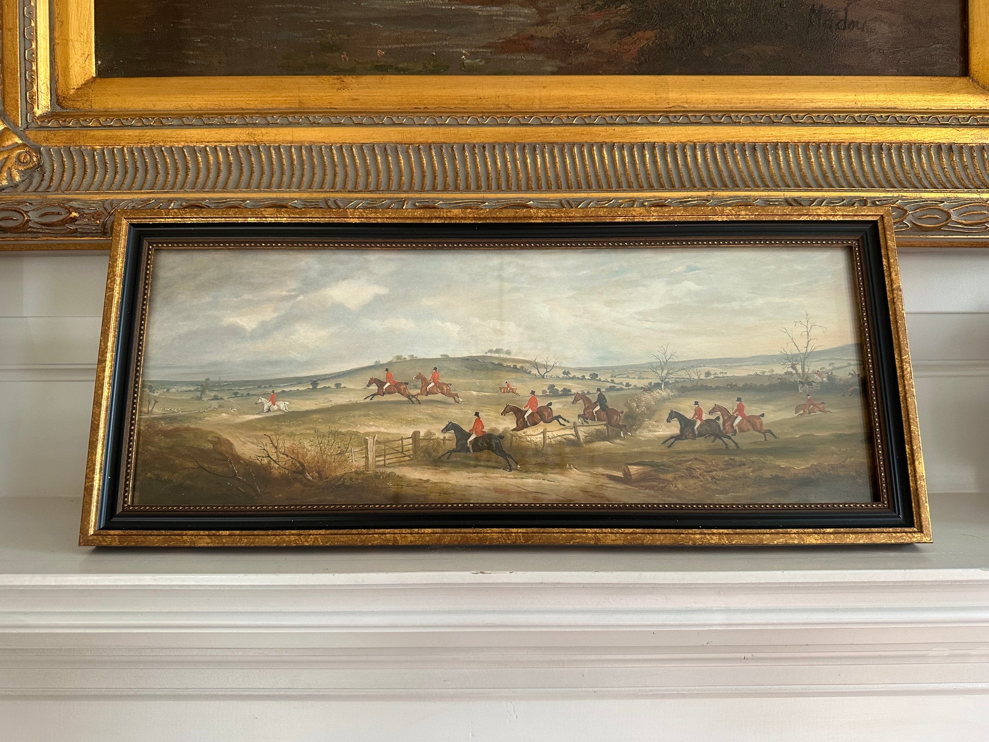 Quorn Hunt in Full Cry – Framed Print