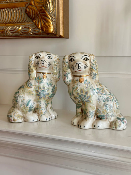 Staffordshire Style Dogs, Chimney Pattern